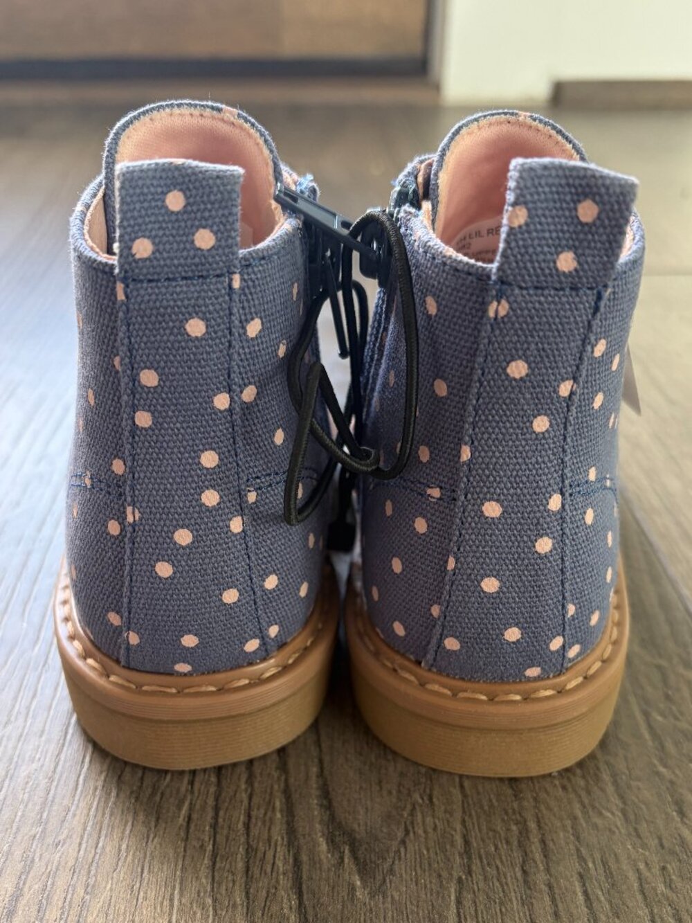 Thereabouts Toddler Girls Lil Reese Flat Heel Combat Boots - Picture 4 of 5